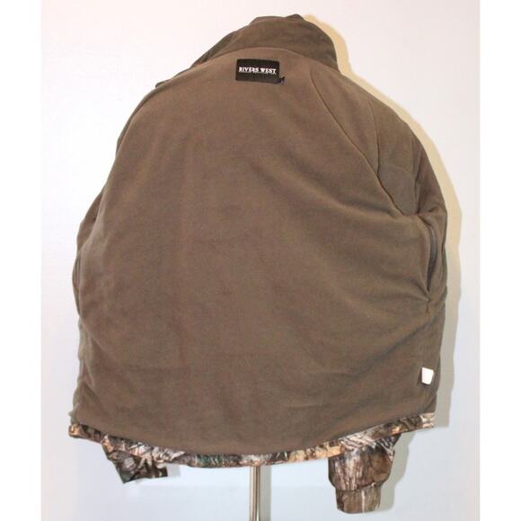 Rivers West Artemis RealTree Xtra Advanced Waterproof Fleece Camo Jacket Men’s L - Picture 5 of 16